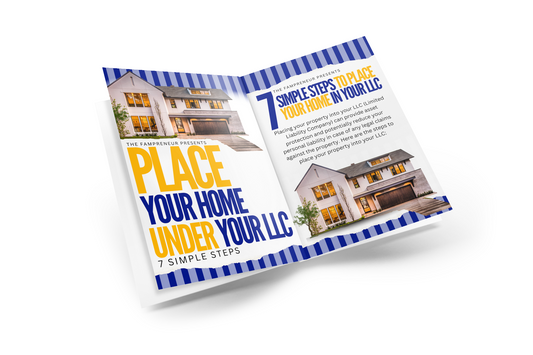 Place Your Property or Home in Your LLC Ebook